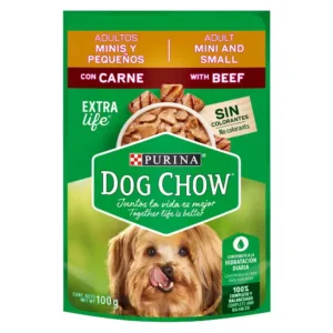 COMIDA HUMEDA DOG CHOW-ADULTOS MINIS Y PEQUEÑOS