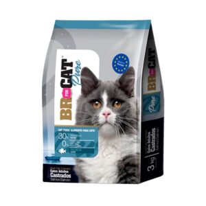 BR FOR CAT GATOS ADULTOS CASTRADO SALMON