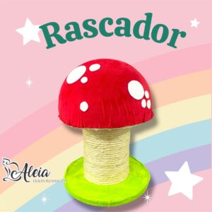 RASCADOR CON FORMA DE HONGO