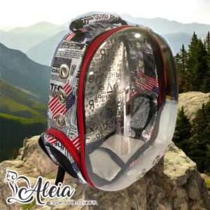 MALETA CAPSULA TRANSPARENTE PARA MASCOTAS